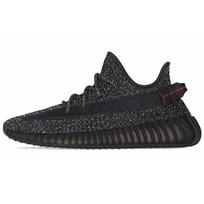 adidas Yeezy Boost 350 V2 Juodi Atspindintys Unisex Sportbačiai FU9007 36 black