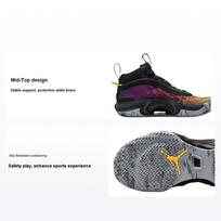 Air Jordan 36 GS Tigro metai Vaikų sportbačiai Juodi Lazeriniai-oranžiniai Mirtinai-rožiniai DA9054-002 40 black