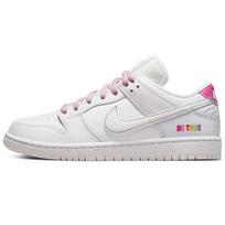 Nike Dunk Low SB Be True Unisex Sneakers White Summit-White Rainbow DR4876-100 42.5 white