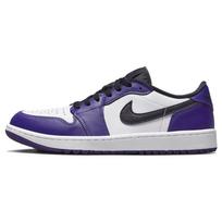 Air Jordan 1 Low Golf Court Purple Unisex Sportbačiai Balti University-Red Juodi DD9315-105 44.5 gray