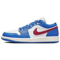 Air Jordan 1 Low Sport Blue Gym Red Women Sneakers White Sail DC0774-416 36.5