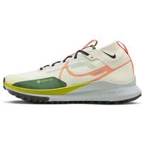 Nike React Pegasus Trail 4 GORE-TEX Kokoso pienas Kaktuso žalias Vyriški sportbačiai Kreminis Šviesiai sidabrinis Saugos oranžinis FN3430-180 40 beige