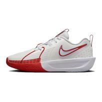 Nike GT Cut 3 GS White Picante Red Kids Sneakers Summit-White Black Football-Grey FD7033-101 38 gray