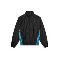 Nike X Skepta Atspari vandeniui sportinė striukė su plunksnų raštu Vyriška viršutinė apranga Juoda CU9743-010 XS