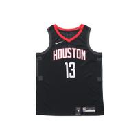 Nike NBA kontrastinis krepšinio marškinėlių liemenė, gerbėjų leidimas, Rockets, Harden Nr.. 13 vyriškų palaidinių, juodos spalvos, 877206-010 S black