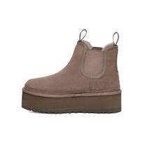UGG Neumel Suede Šilti Neslystantys Universalūs Paprasti Žemi Aulinukai iki Pusės Blauzdos Moteriški Batai Ruda 1134526-SKP 40 gray