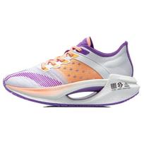 Li-Ning Dopamine Series Essential Non-Slip Rebound Low-Top Running Shoes Women sneakers Fluorescent-Grape-Purple ARHR122-7 36⅓ white