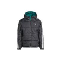 Adidas Originals Adicolor Dvipusė Striukė Trys Juostelės Spalvų Blokas Su Gobtuvu Ilgomis Rankovėmis Striukė Vyriška Striukė Juoda HZ0690 XXL gray