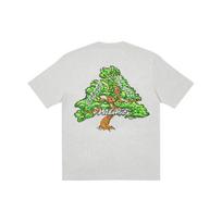 Palace Ss22 Bonsai T-Shirt Unisex T-Shirt Grey-Marl P22TS189 S green