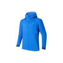 Anta Water Shell LT Windbreaker Series Solid Color Logo Zipper Hooded Sports Windbreaker Unisex Windbreaker Sky-Blue 952417605-4 L blue