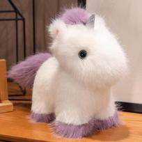 Fantasy Unicorn Doll Cute Plush Toy Pony Doll Girl Rag Doll Pillow Birthday Gift 27cm