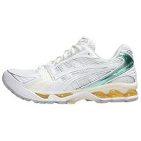 ASICS Gel Kayano 14 Balti Žali Kreminiai Unisex Sportbačiai 1203A537-107 38 white