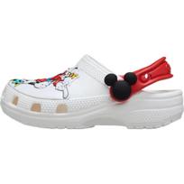 Crocs Mickey Friends Classic Clog Comfortable Versatile Low-Top Walker Shoes Baby clogs White 211485-90H 27-28