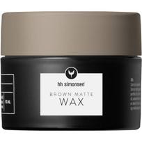 HH Simonsen Brown Matte Clay Wax matinis plaukų vaškas, 90 ml