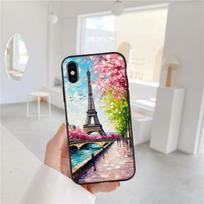 CJ57 France Paris Eiffel tower Phone Case for Samsung Galaxy S20 S21 S22 Ultra FE + Plus A21S A22 A24 A25 A26 A30 A30S A31 Galaxy A30