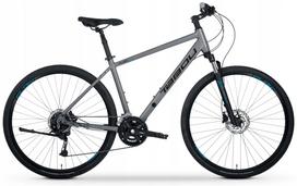 Tabou Flow 3.0 Cross Bike Frame 19 Alivio 2X9 Hydraulics Grey/Blue