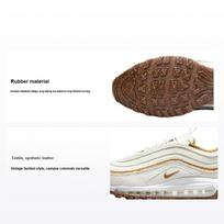 Nike Air Max 97 SE Kamštinės Moteriški Sportbačiai Kreminiai Balti DC4012-100 38