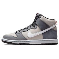 Nike Dunk High Pro SB Medium Grey Unisex Sneakers Flint-Grey Flamingo Grey-Fog DJ9800-001 38 gray