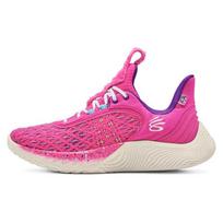 Sesame Street x Curry Brand Curry Flow 9 Street Pack - Abby Cadabby Men Sneakers Pink Electro-Pink Fresco-Blue 3024248-605 45