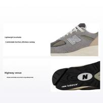 Teddy Santis x New Balance 990v2 Pagaminti JAV Marblehead Unisex Bėgimo bateliai Pilki Incense M990TD2 44 gray
