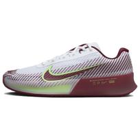 NikeCourt Air Zoom Vapor 11 HC White Team Red Vyriški sportbačiai Lime-Blast DR6966-104 42 gray