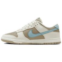Nike Dunk Low, universalūs ir patogūs riedlenčių batai su atsparumu slydimui ir ilgaamžiškumui Unisex Sneaker smėlio spalvos ruda mėlyna HQ1175-240 36.5 gray