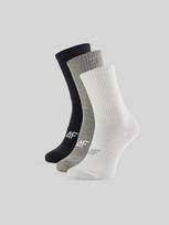 4F Ilgos kojinės (3-pack) vyrams - multispalvos 43-46