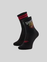 4F Ilgos kojinės (2-pack) berniukams - juodos 35-37