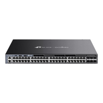 TP-LINK SG6654XHP Omada 48-Port Gigabit Stackable L3 Managed PoE+ Switch with 6 10G Slots | TP-LINK