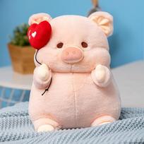 Mielas angelo paršelio lėlė Paršelio lėlė Vaikų simuliacinis pliušinis žaislas Mergaitės miego pagalvė Šluostinė lėlė [Small] 20cm
