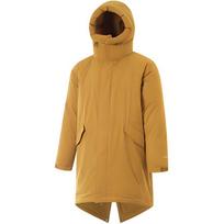 Li-Ning Hot Pot Down Series Water-Resistant Self-Adjusting Temperature Hooded 600 Fill Power Extreme Cold Outdoor Long Winter Down Jacket AYMU661-5 XL orange