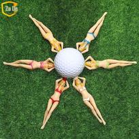 Bikini Model Golf Tees - 10 Pack