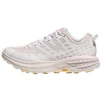 Hoka One One Speedgoat 2 Ts Comfortable Fit Trail Running Shoes Unisex sneakers Gray White 1171910-GTF 44 white