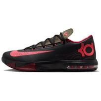 Nike KD 6 Meteorology Unisex sportbačiai Juodi Atomic-Red-Medium-Olive-Noble-Red IM4409-001 40.5 black