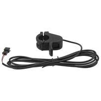 Electric Bike 300X Thumb Throttle Good Contact SM Connector Electric Bike Accessories for Lithium Battery Modification black