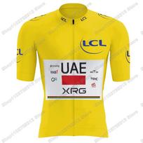Team Cycling Jersey Set Tadej Pogačar Cycling Clothing Yellow Green Red Polka Dot White Road Bike Shirt Bib Shorts XS