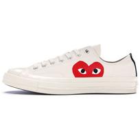 Comme des Garçons Play x Converse Chuck 70 Low Pienas Unisex Kedai Balti 150207C 41.5 white