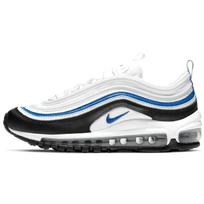 Nike Air Max 97 GS White Signal Blue Kids Sneakers Black Pure-Platinum 921522-107 36.5 white