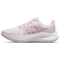 Nike Zoom Winflo 8 Šviesiai violetinės Šampano spalvos Moteriški sportbačiai Violetiniai Balti Metaliniai-Raudoni-Bronziniai CW3421-500 35.5 white