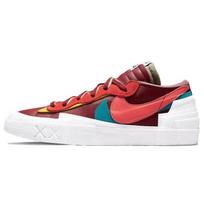 Nike KAWS x sacai x Blazer Low Team Red Unisex sportbačiai Hot-Lava White DM7901-600 36