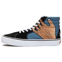 Imran Potato x Vans Sk8-Hi VR3 LX Black Navy Unisex Sneakers White Fenugreek VN0A5EE7B7F 42 black