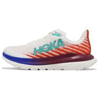HOKA  Mach 5 Wide White Fire Red Women Sneakers 1136678-WFM 40 blue