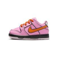 Galingosios mergaitės x Nike Dunk Low Pro SB QS TD Blossom Kūdikio sportbačiai Rožinis lotosas-Rožinis skaitmeninis-Rožinis FZ3352-600 24 pink