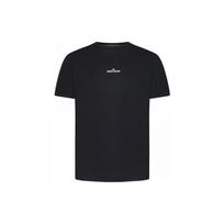 Stone Island Embroidered T-Shirt Black Men Tops 79152NS82-V0029 XXXL