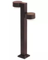 TORDERA LED sodo šviestuvas stulpas, rudas