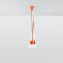 Sollux Lighting pakabinamas šviestuvas Diego 3, oranžinis