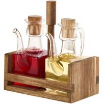 Hermia aliejaus ir acto buteliukų rinkinys Akasya - Wooden, 2 vnt.