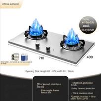 MGH-S633N Dujinė viryklė Dapur Gas Stalo viršus integruojama greito uždegimo viryklė Nerūdijančio plieno Aukščiausios kokybės integruojama dujinė kaitlentė liquefied petroleum gas