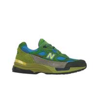 Salehe Bembury x New Balance 992 Pagaminti JAV Ramūs Būkite Kraterio Unisex Sportbačiai Žali Mėlyni U992SB 38 gray