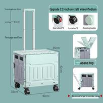 DIANA Folding Utility Cart with Table